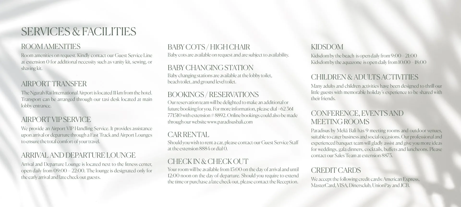 Hotel Directory, page 3 of 11