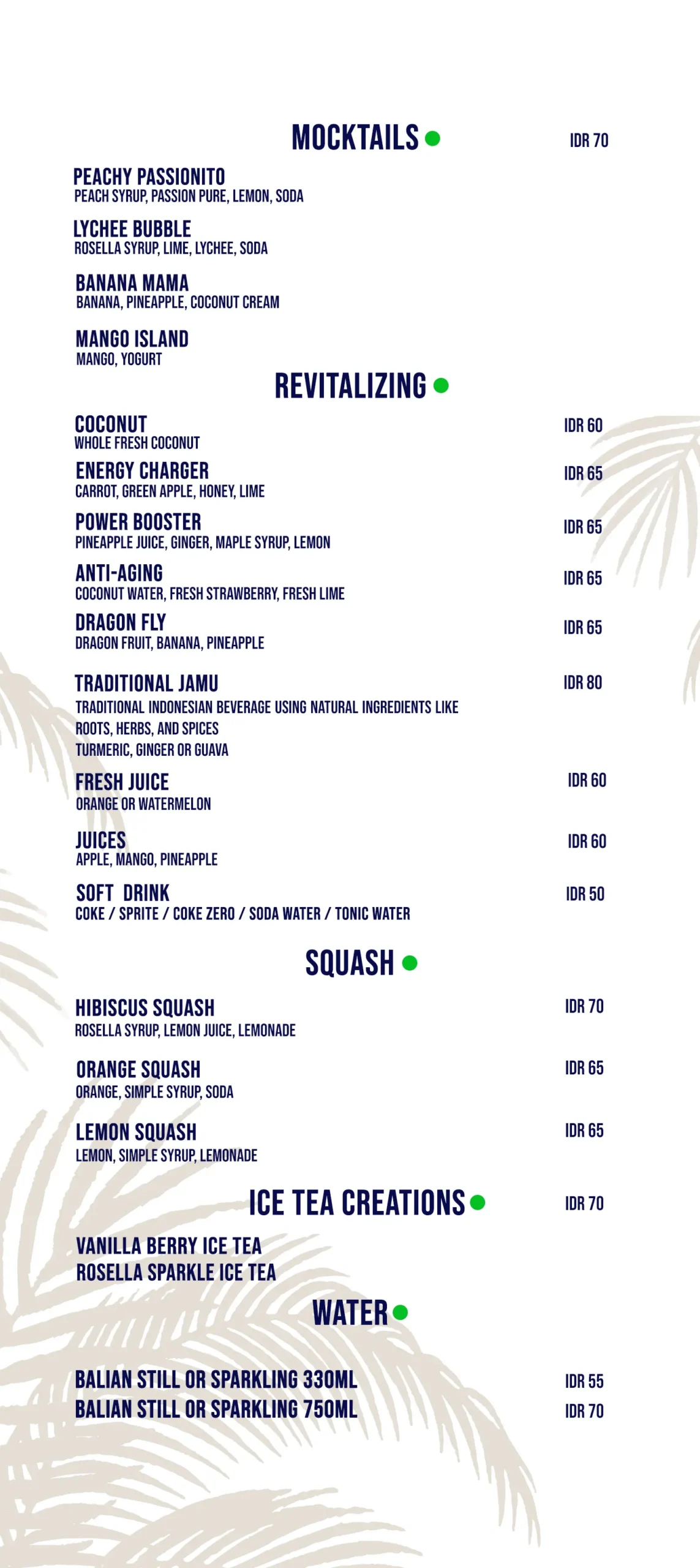 KANNA MENU, page 12 of 13