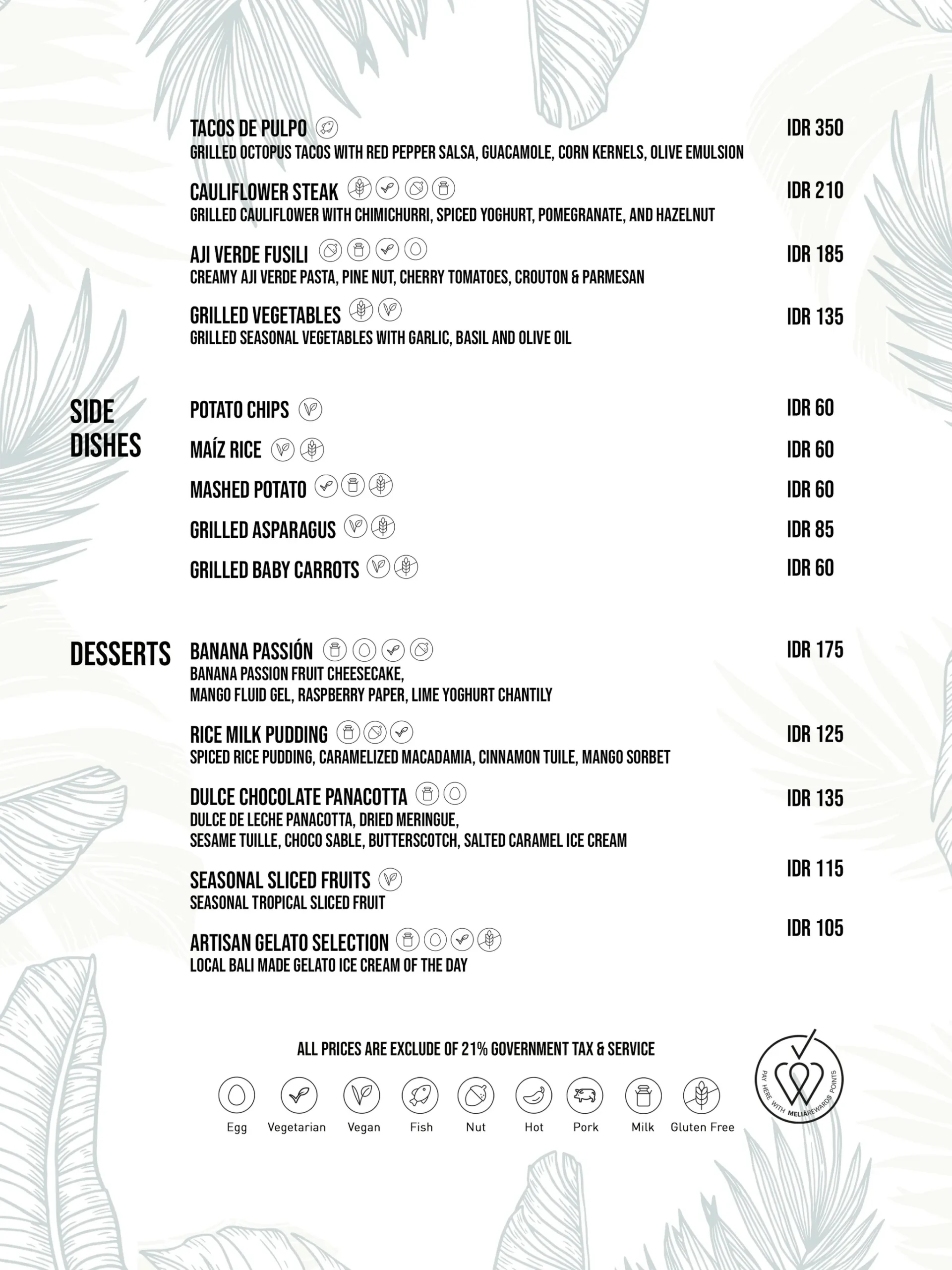 KANNA MENU, page 3 of 13