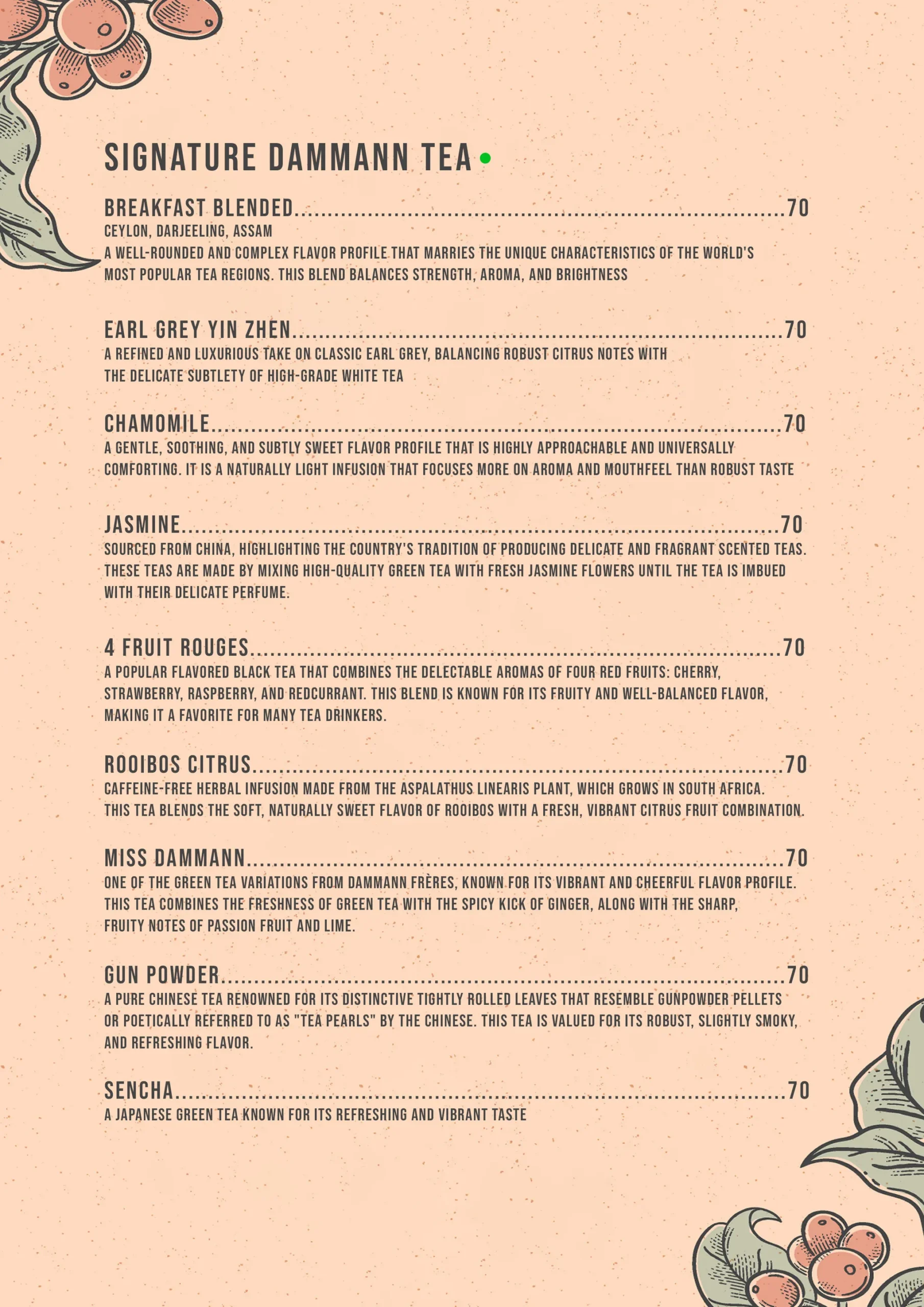 KOPI PETANI MENU, page 3 of 5