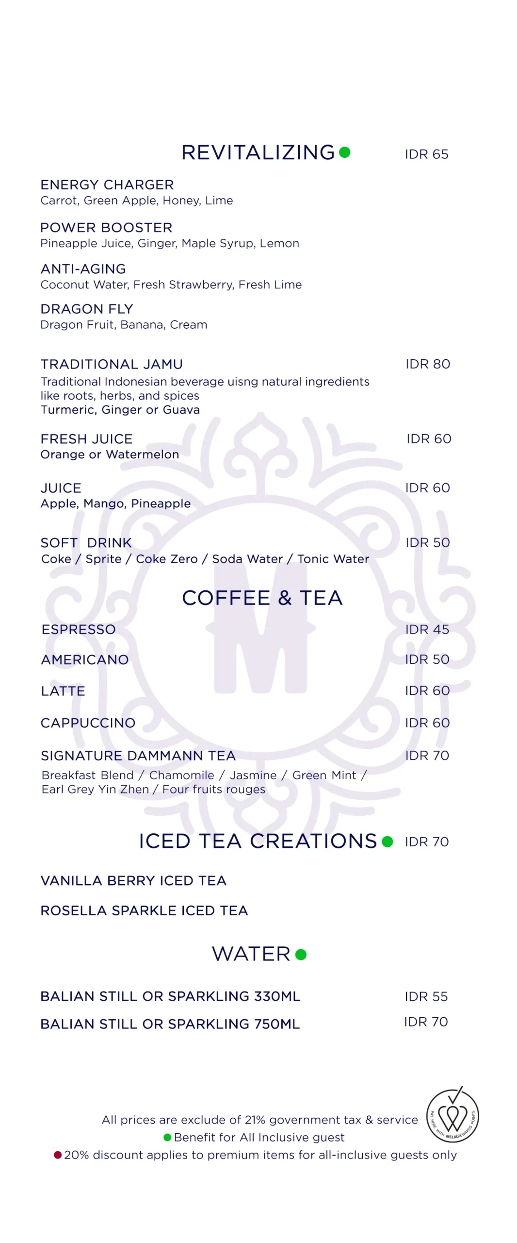 MALVA MENU, page 6 of 8