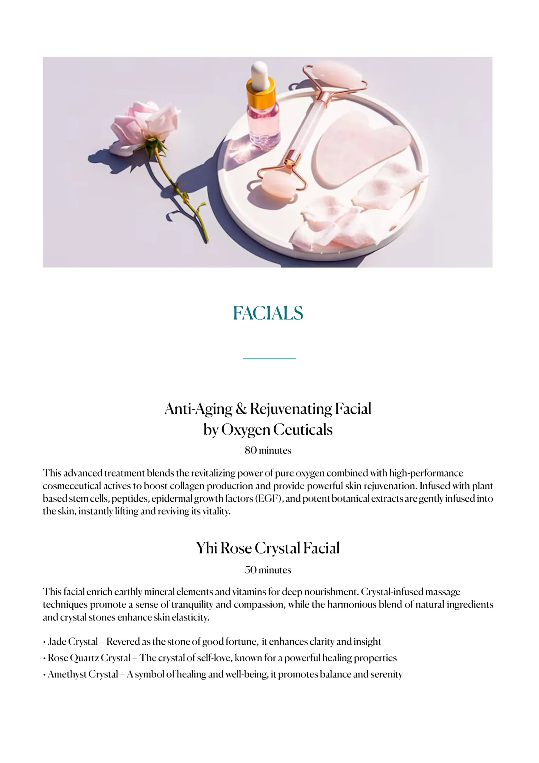 YHI SPA MENU, page 11 of 22